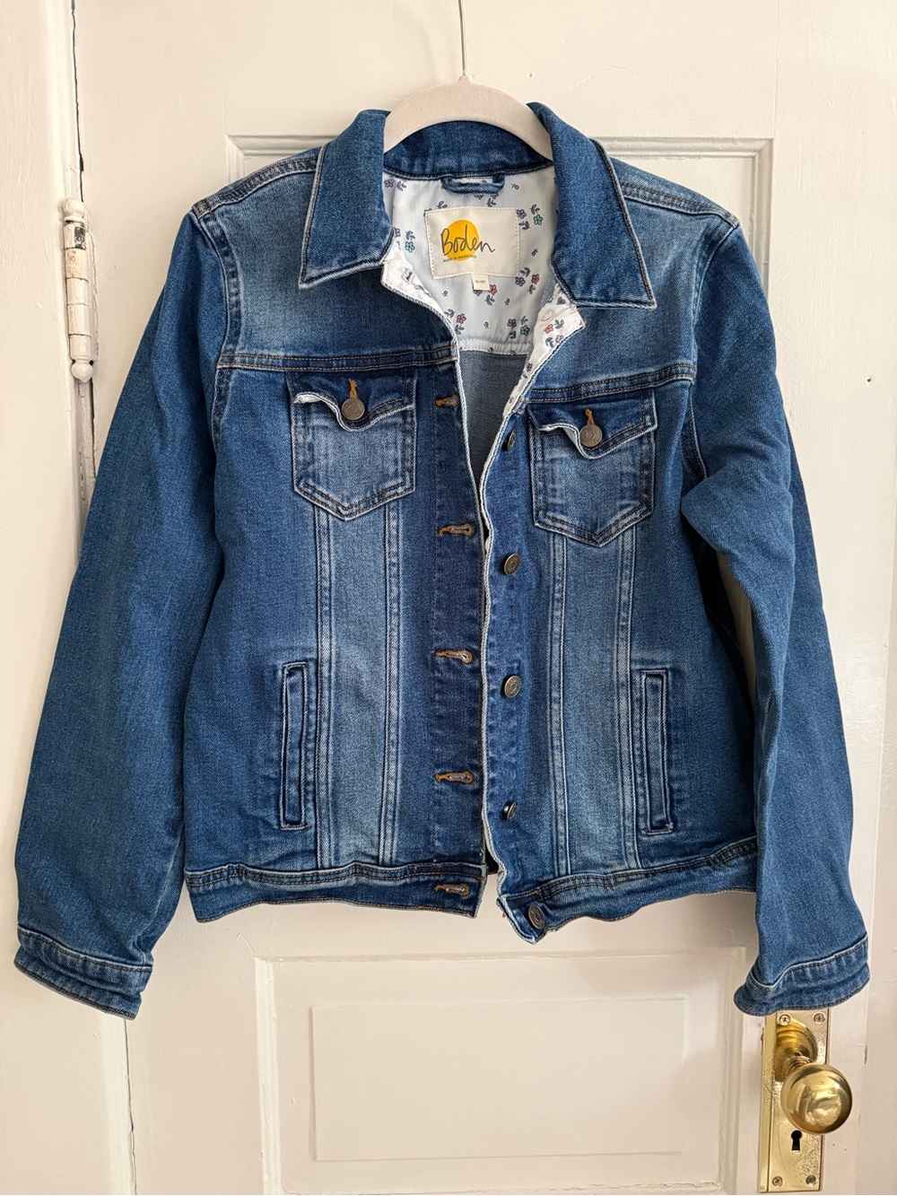 Boden Girls Everyday Denim Jacket